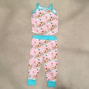 🌈🌤️Rowdy Sprout Bamboo Toddler PJ set